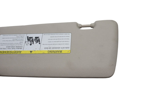 14-18 BMW X5 Front Right Passenger Side Sun Visor Sunvisor Ivory Oem