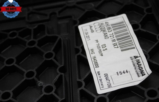 11-14 Audi A8 Quattro Rear Trunk Compartment Back Seat Partition Cover Panel Oem