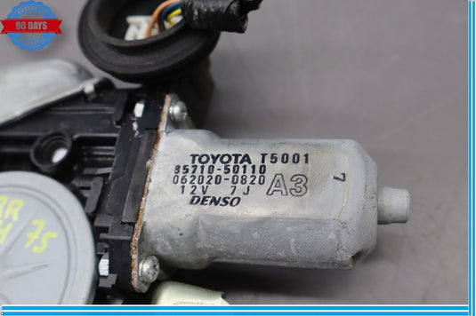 07-17 Lexus LS460 LS600h Rear Right Pass Side Door Window Regulator Motor OEM