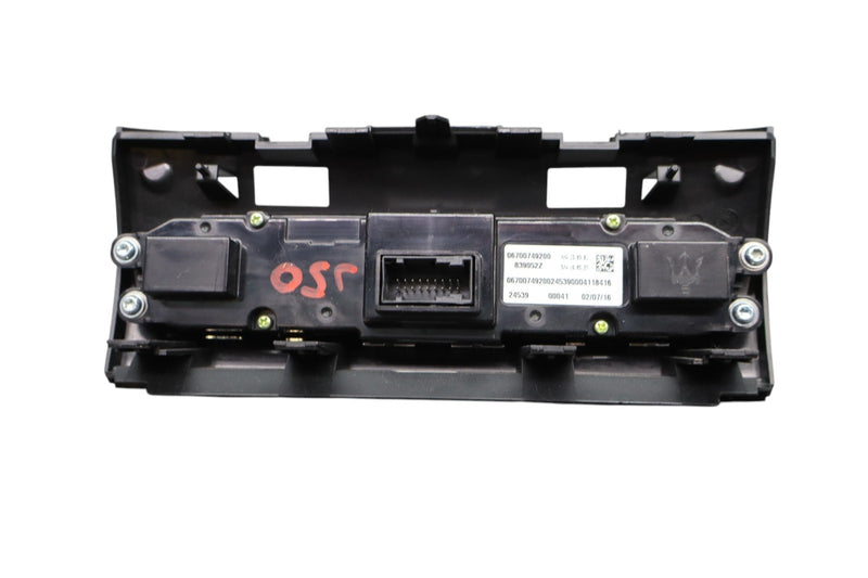 Load image into Gallery viewer, 14-17 Maserati Ghibli S Center HVAC Heater A/C Climate Control Switch Panel Oem
