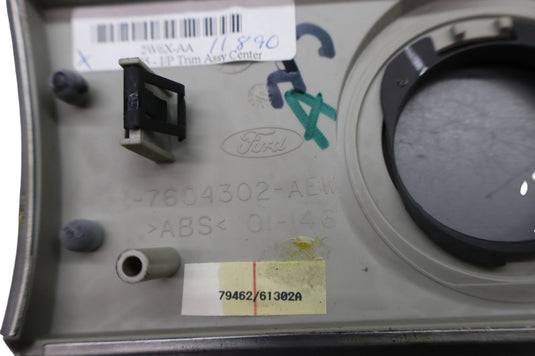 02-05 Ford Thunderbird Dash Dashboard Ignition Key Switch Bezel Cover Trim Oem