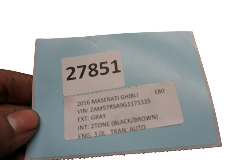 Load image into Gallery viewer, 14-17 Maserati Ghibli Rear Suspension Subframe Crossmember Cross Member Oem
