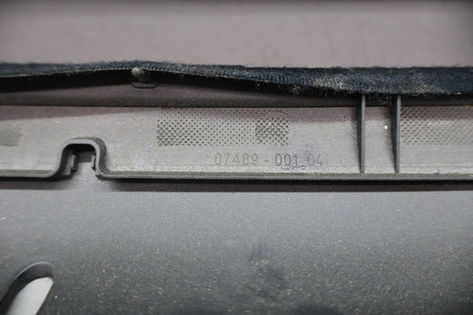 09-16 BMW E89 Z4 Front Window Top Upper Headliner Trim Panel Black Oem