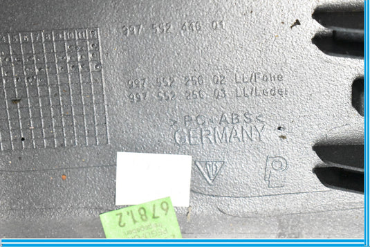 05-12 Porsche Boxster Cayman 911 987 Right Dashboard Lower Glove Box Trim Oem