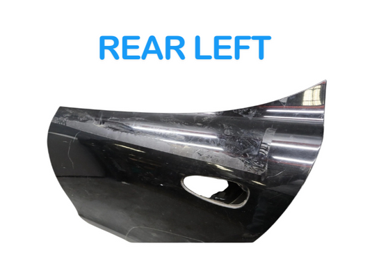 10-16 Porsche Panamera 970 Rear Left Driver Side Exterior Door Shell Panel OEM