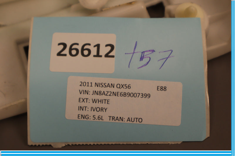 Load image into Gallery viewer, 11-17 Infiniti QX56 QX80 Rear Left Side C Pillar Upper Quarter Trim Panel Oem
