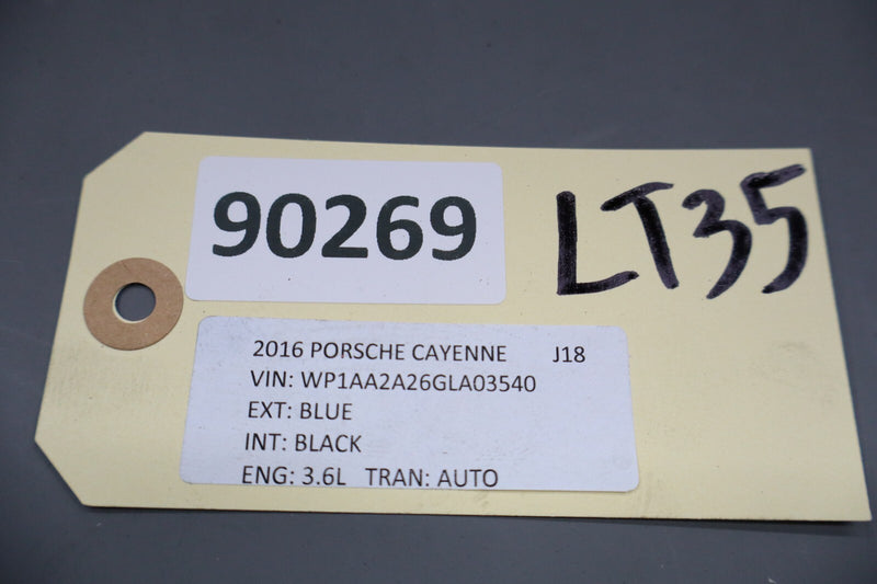 Load image into Gallery viewer, 11-18 Porsche Cayenne 958 Turbo Front Right Side Lower Door Molding Oem
