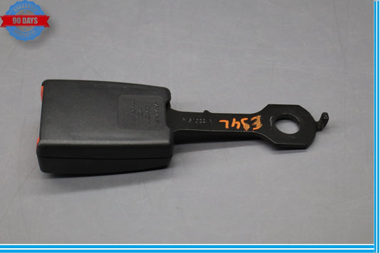 07-09 Jaguar XK XKR X150 Rear Left Side Seat Belt Buckle Black LEG Oem