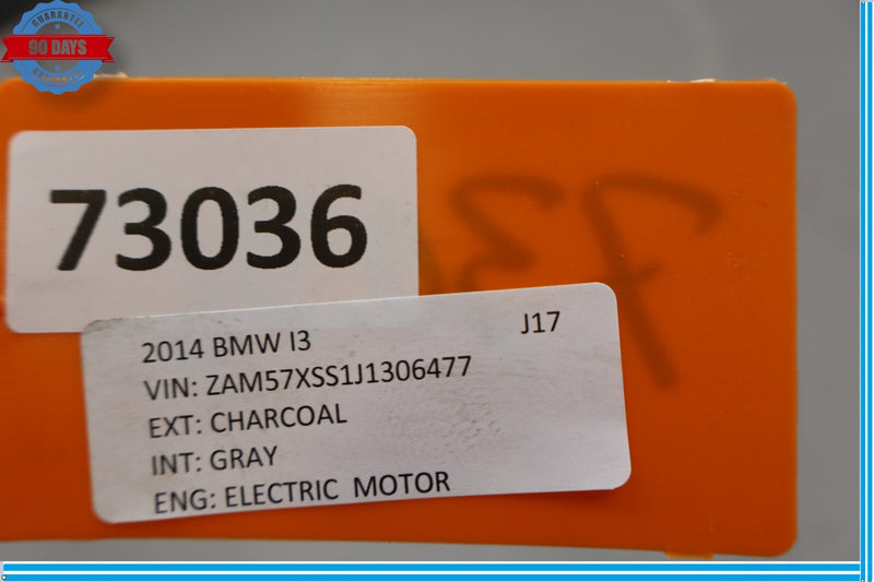 Load image into Gallery viewer, 14-17 BMW i3 i3s Front Bumper Cover Panel Assembly Black 737444604 *damaged*
