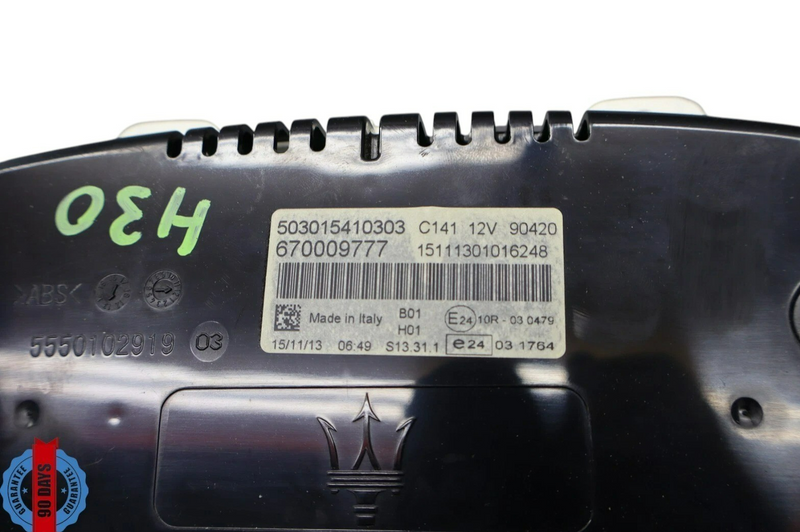 Load image into Gallery viewer, 14-17 Maserati Ghibli Dash Instrument Cluster Gauge Speedometer Odometer Oem
