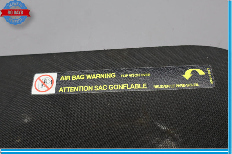 Load image into Gallery viewer, 12-15 Audi a7 Quattro Front Right Passenger Side Sun Visor Sunvisor Black Oem
