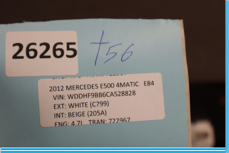 Load image into Gallery viewer, 10-16 Mercedes E350 E500 E550 Rear Trunk Tailgate Trim Cover Sill Oem
