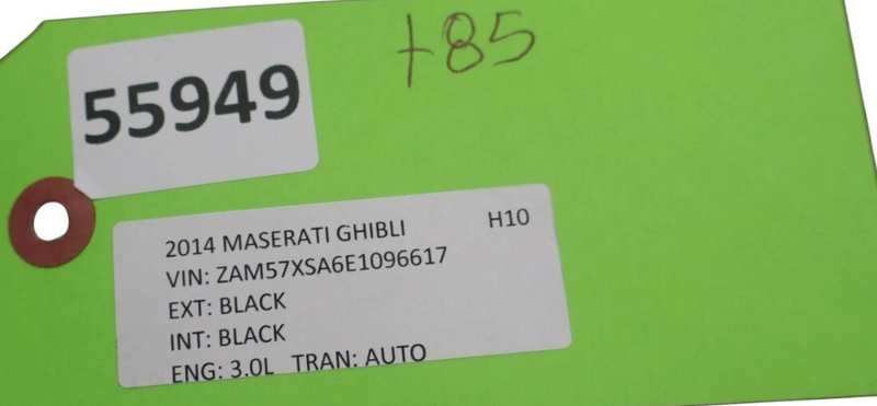 Load image into Gallery viewer, 14-22 Maserati Ghibli Headliner Sun Roof Sunroof Sun Shade Cover Suede Black Oem
