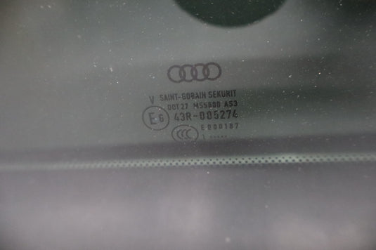 12-18 Audi A6 A6 Quattro Sunroof Glass Panel Sun Moon Roof 4G5877071 Oem