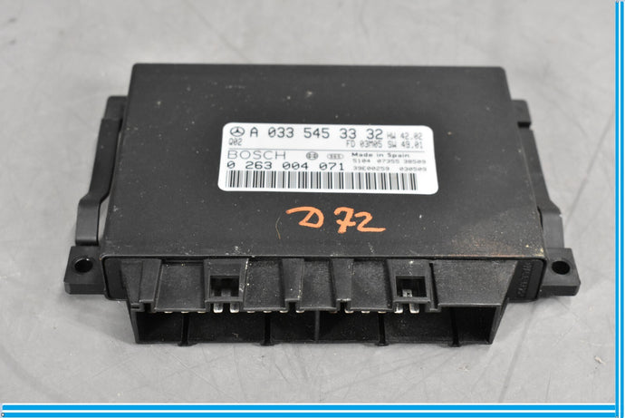 00-06 Mercedes S600 W220 Parktronic Parking Control Module Unit ECU Oem