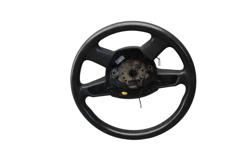 Load image into Gallery viewer, 07-11 Audi Q7 A6 4 Spoke Heated Steering Wheel Leather Black 4F0419091BB Oem
