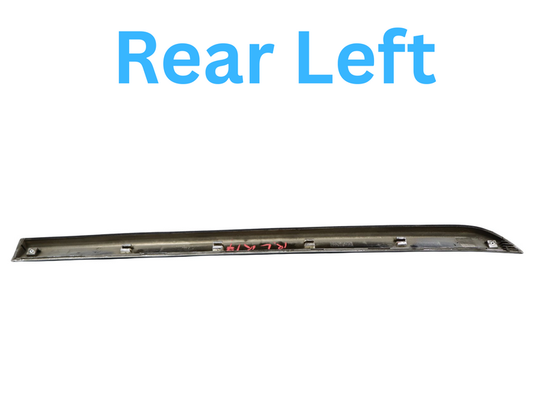 Load image into Gallery viewer, 11-16 Hyundai Equus Rear Left Driver Side Door Molding Chrome Trim Oem
