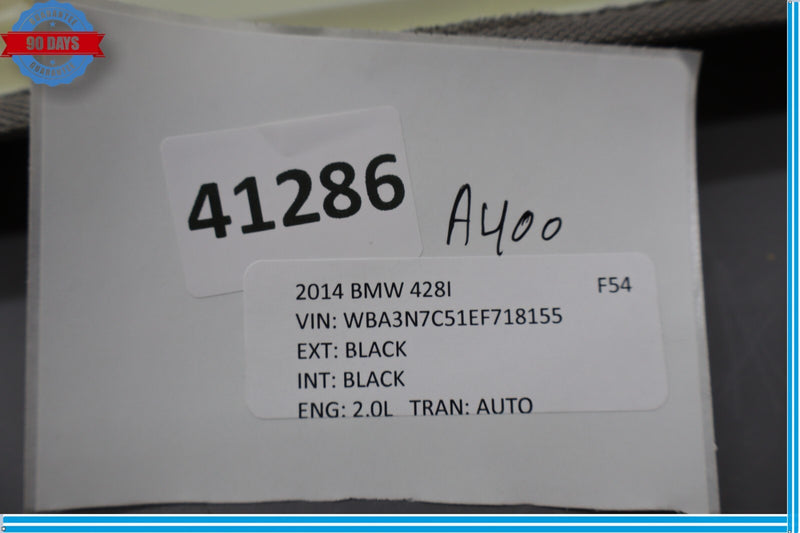 Load image into Gallery viewer, 14-20 BMW 320i 328i 428i Rear Right Passenger Side Upper C Pillar Trim Panel Oem
