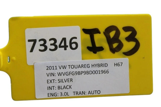 11-17 Volkswagen Touareg VW Front Bumper Reinforcement Impact Bar 7P0807109D Oem