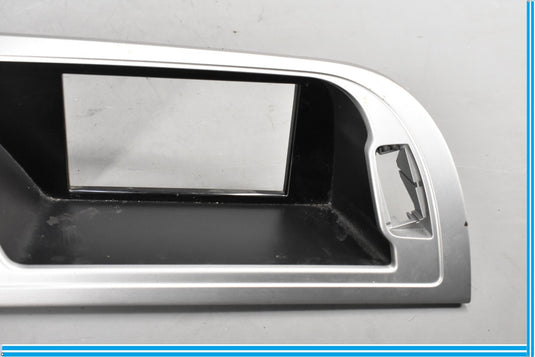 09-12 Audi A4 Dash Display Trim Bezel W/ Hazard Switch & Center Oem