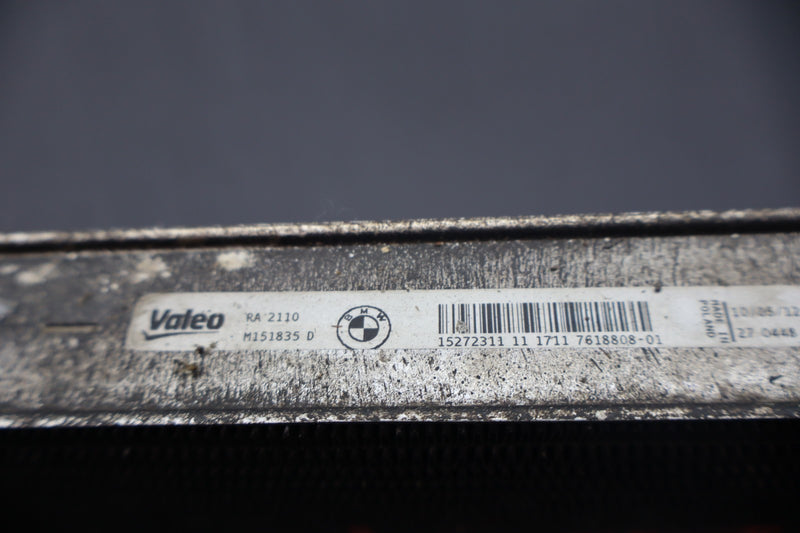 Load image into Gallery viewer, 12-16 BMW 328i F30 2.0L N26 Front Engine Coolant Cooling Radiator 7618808 Oem
