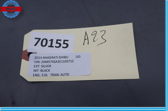 14-20 Maserati Ghibli S Right Side Door Mirror Corner Trim Panel 670040480 Oem