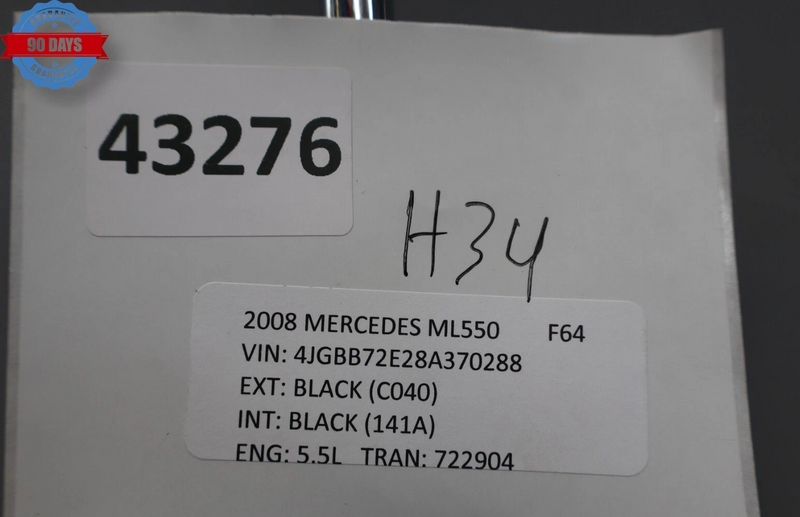 Load image into Gallery viewer, 06-13 Mercedes W164 GL450 Front Right Seat Headrest Head Rest 1649701278 OEM
