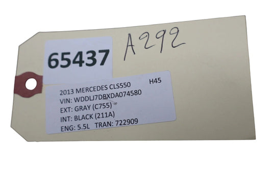 12-18 Mercedes CLS55 AMG CLS550 Front Left Driver Side Door Window Motor Oem