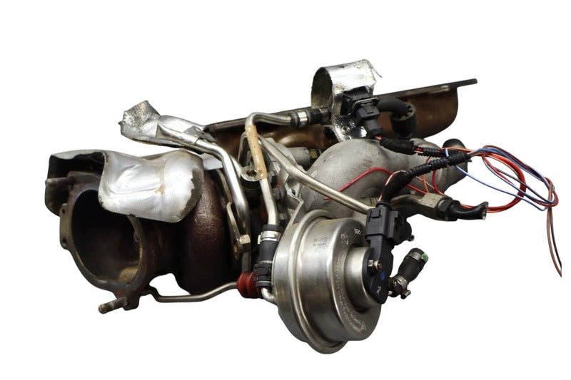 Load image into Gallery viewer, 03-08 Bentley Continental GTC GT 6.0L Left Side Turbocharger  Turbo Manifold OEM
