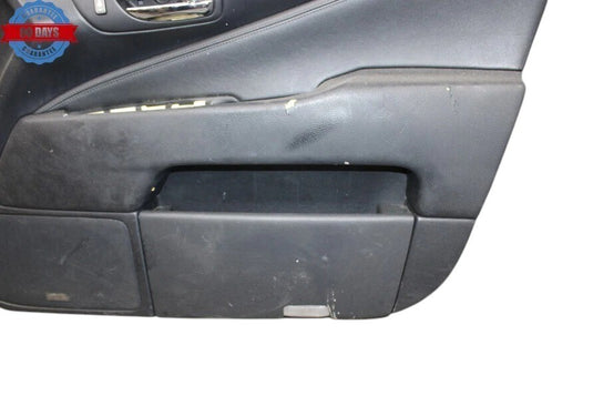 07-09 Lexus LS460 Front Right Passenger Side Interior Door Panel Black Oem