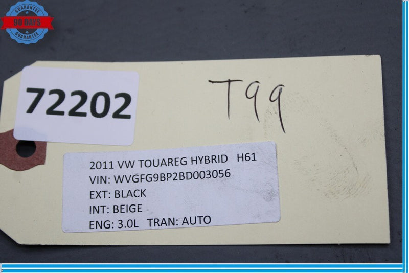 Load image into Gallery viewer, 11-17 Volkswagen Touareg Rear Right Lower C Pillar Trim Cover Panel Oem
