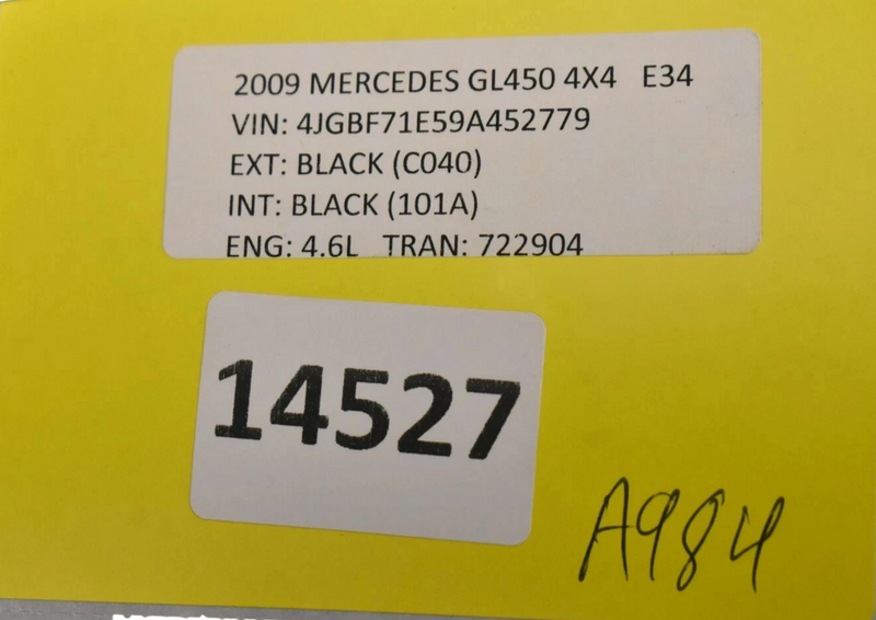 Load image into Gallery viewer, 06-12 Mercedes W164 GL450 GL500 Rear Left Side Seat Belt Seatbelt Retractor Oem
