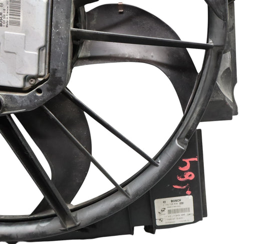07-13 BMW Z4 Engine Radiator Cooling Fan Motor Shroud 0130706839 Oem
