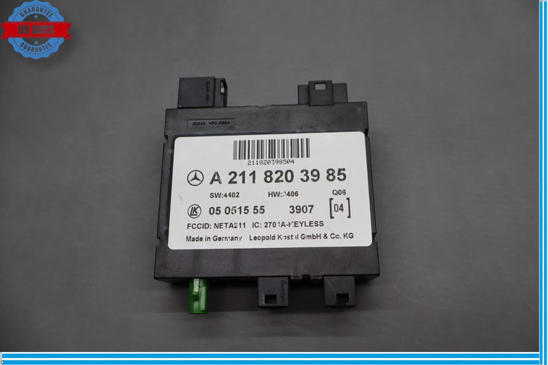 Load image into Gallery viewer, 03-11 Mercedes CLS550 E350 Keyless Go Entry Control Module 2118203985 Oem
