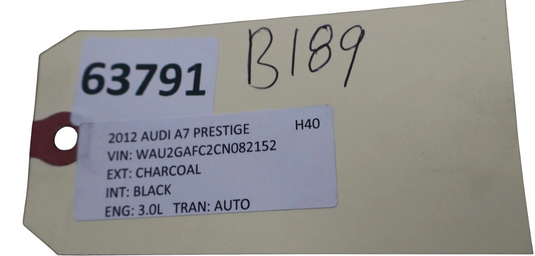 12-18 Audi A7 Quattro Rear Left Driver Door Lock Latch Actuator 4G08390154G0 Oem