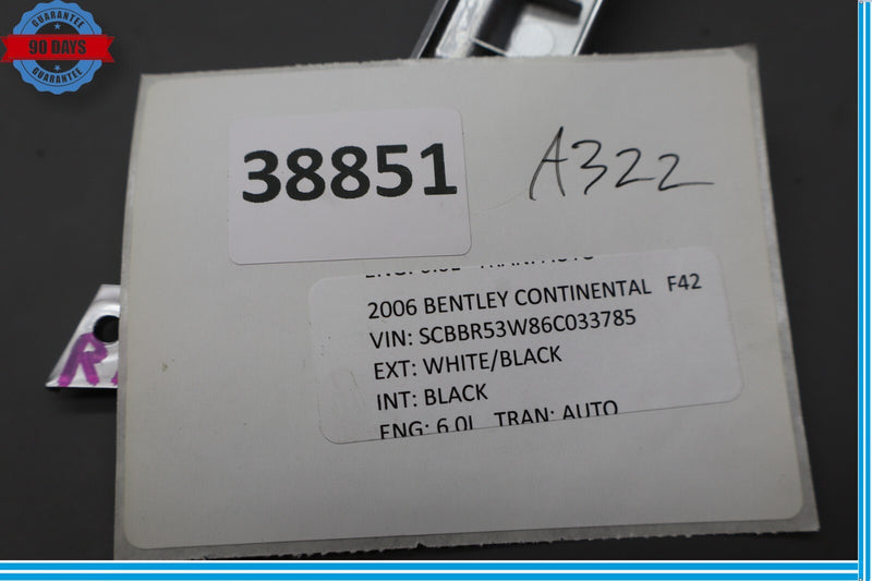 Load image into Gallery viewer, 06-12 Bentley Continental Flying Spur Front/Rear Right Seat Molding Trim Oem
