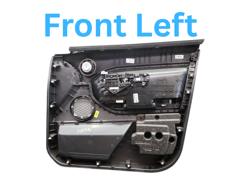 Load image into Gallery viewer, 12-19 Range Rover Evoque L538 Front Left Door Trim Panel Assembly Black Oem
