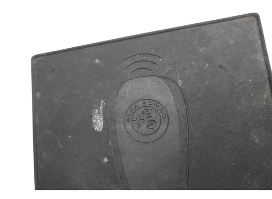 17-19 Alfa Romeo Giulia Center Console Key Wireless Charger Insert Cover Oem