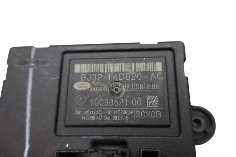 Load image into Gallery viewer, 12-15 Jaguar X250 XF Rear Right Side Door Control Module Black BJ3214D620AC Oem
