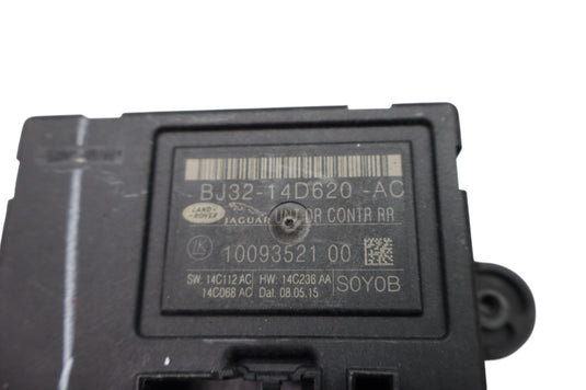 12-15 Jaguar X250 XF Rear Right Side Door Control Module Black BJ3214D620AC Oem