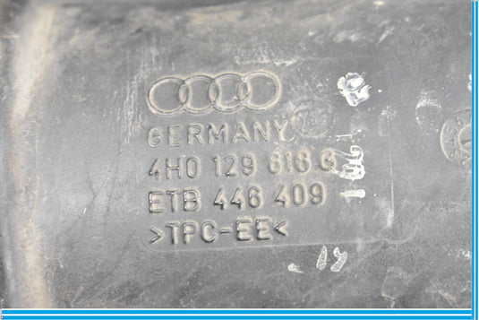 11-18 Audi A8 Front Right Passenger Air Intake Duct Hose Suction Pipe Tube Oem