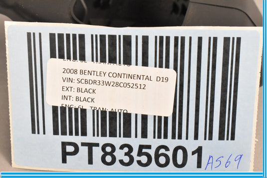 05-10 Bentley Continental Interior Mirror Cowl Cover Trim Oem