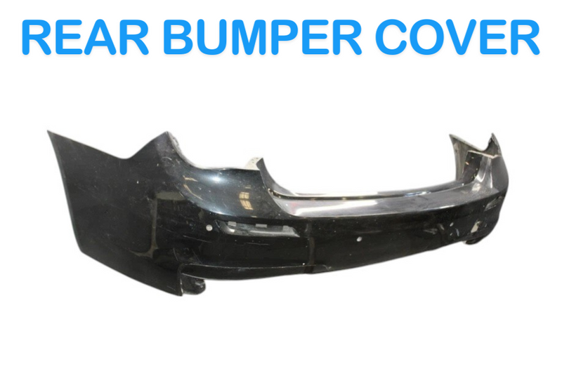 Load image into Gallery viewer, 09-12 BMW 750i 750Li Rear Bumper Cover Assembly Black OEM
