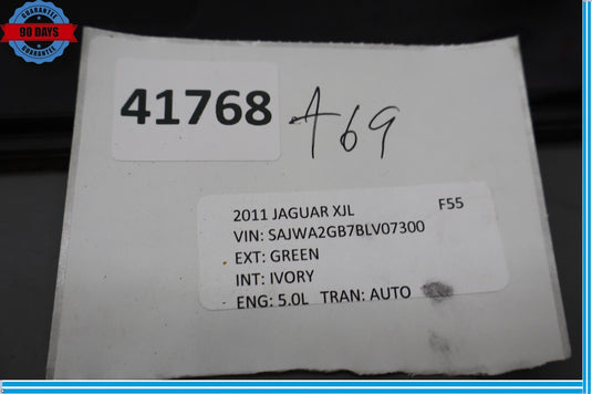 10-18 Jaguar X351 XJ XJL Right Passenger Lower B Pillar Trim Cover Carpet Oem