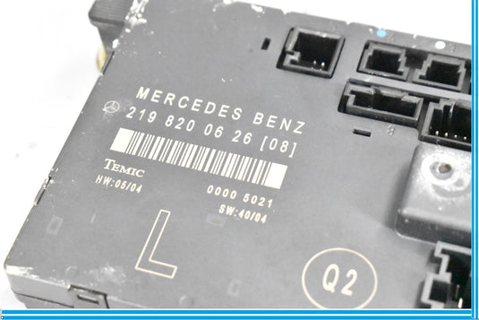 06-11 Mercedes CLS550 CLS55 AMG W219 Front Left Door Controller Module Oem