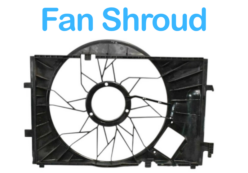 Load image into Gallery viewer, 01-04 Mercedes C320 CLK320 Engine Radiator Cooling Fan Shroud 2035000293 Oem
