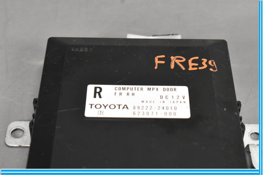 02-10 Lexus SC430 Front Right Passenger Side Door Control Module Unit Oem