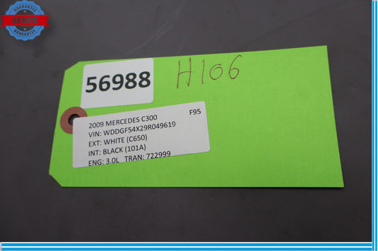 08-11 Mercedes W204 C300 C350 Steering Column Cover Boot Trim Oem