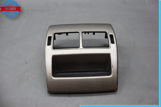 09-11 Jaguar XF XFR Rear Center Console Trim Panel Vent Storage Trim Oem