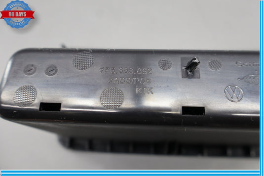 11-15 Volkswagen VW Touareg Rear Console Lower Storage Bin Insert Tray Oem